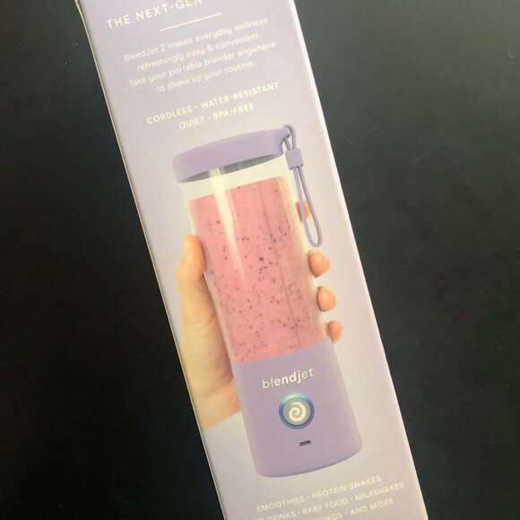 BlendJet 2.0 16-oz Portable Rechargeable Blender, NEW, Unopened, Lavender - Picture 2 of 6